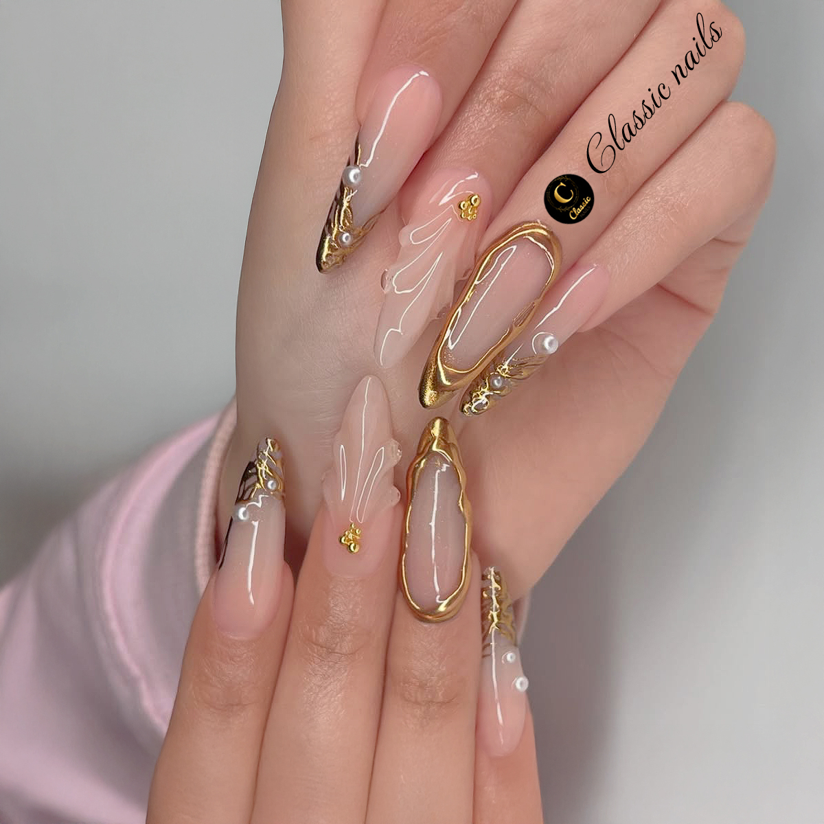 Classic Nails nail work in Beaumont, Texas